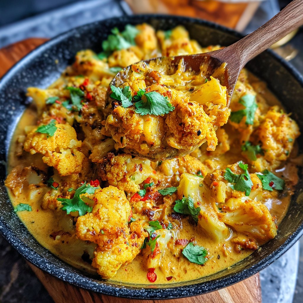 Blumenkohl Curry Vegan
