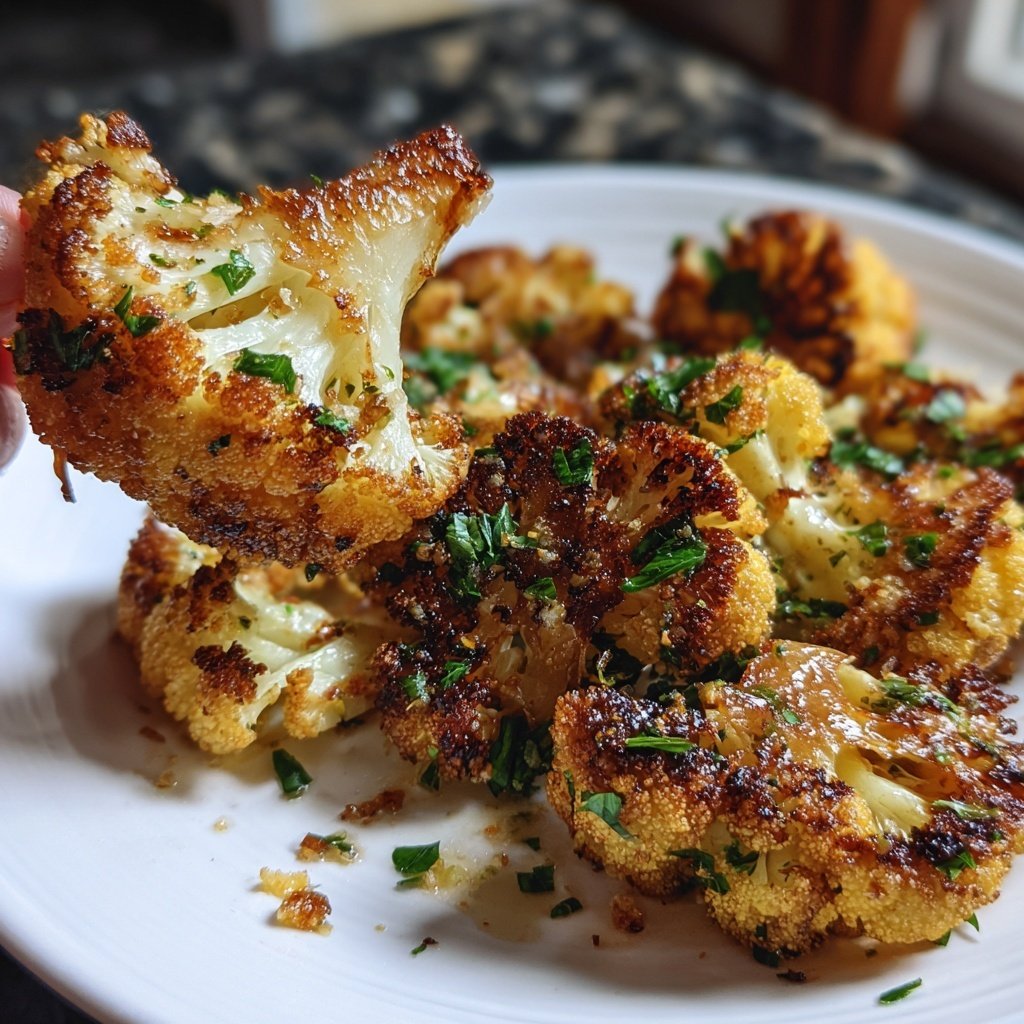 Blumenkohl aus der Pfanne