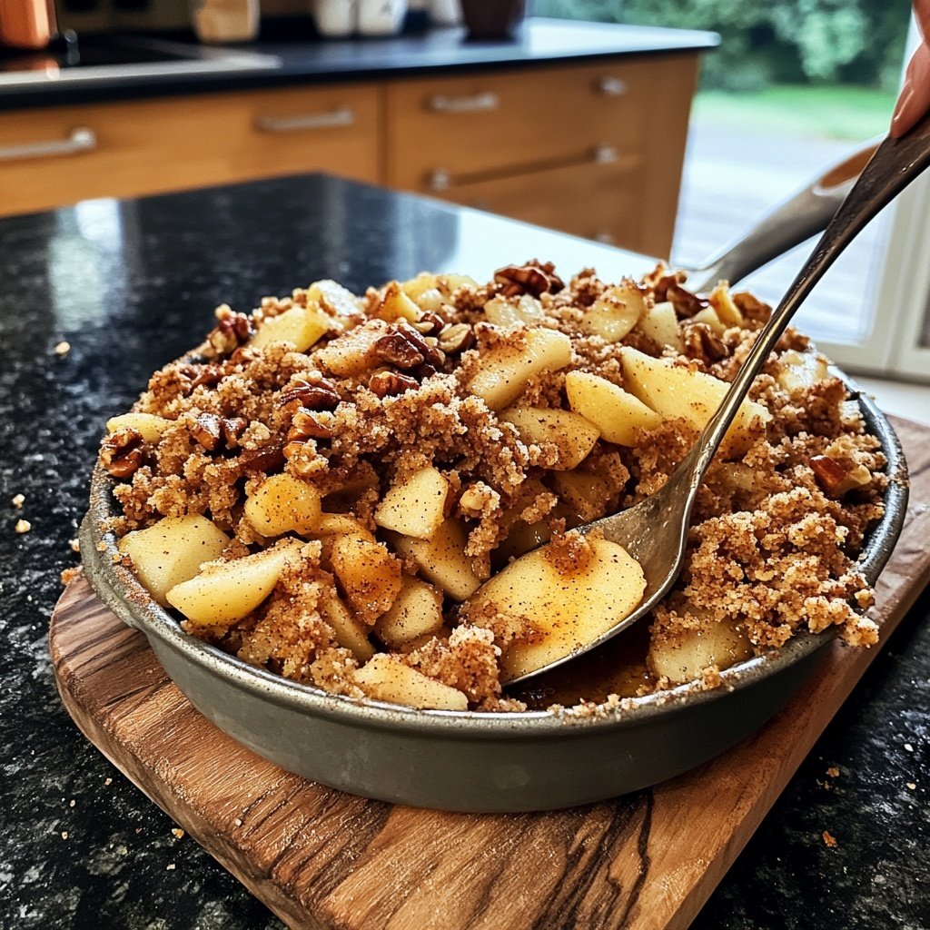 Weihnachtscrumble Rezept