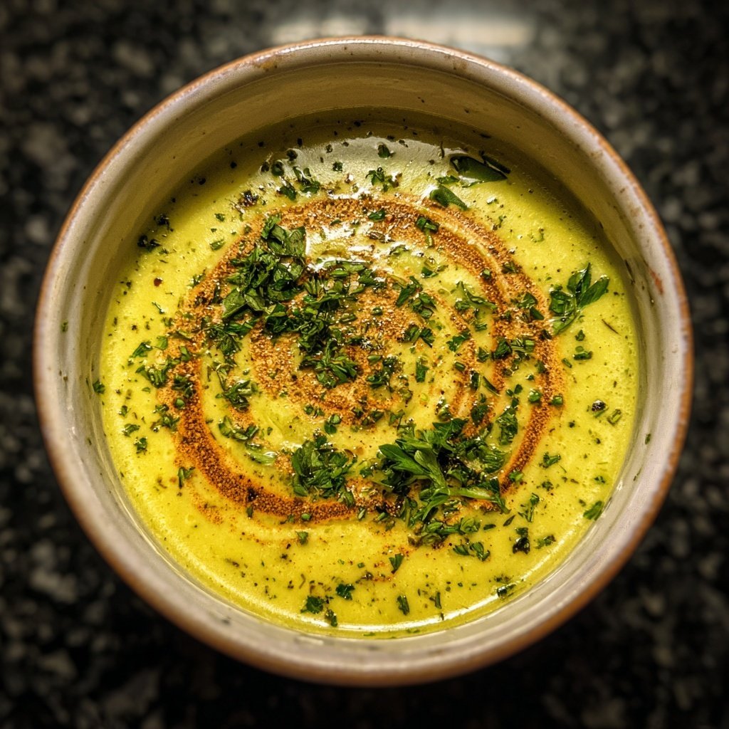 Brokkoli Suppe Mit Mandelmus