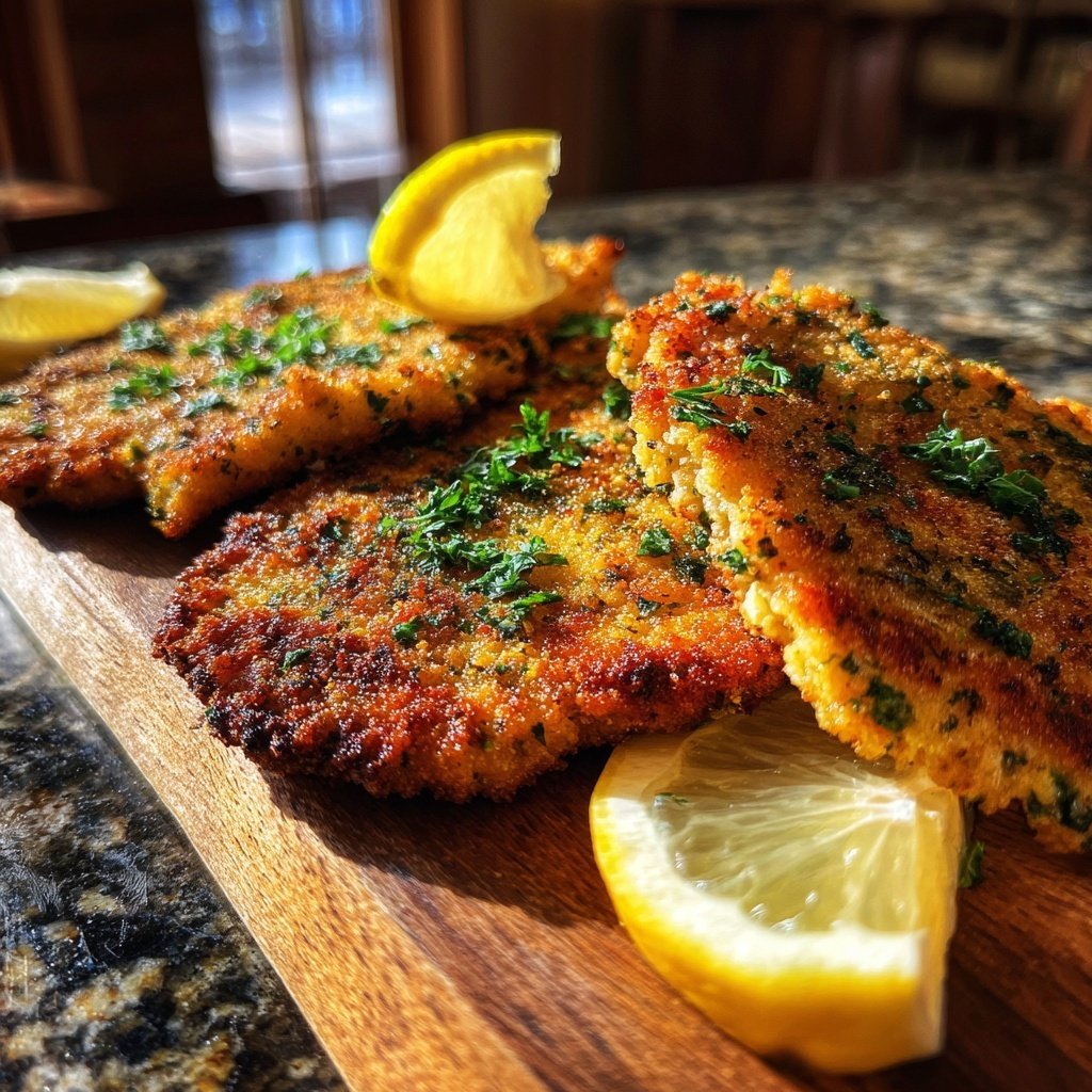 Gegrilltes Putenschnitzel Mit Kräuterkruste