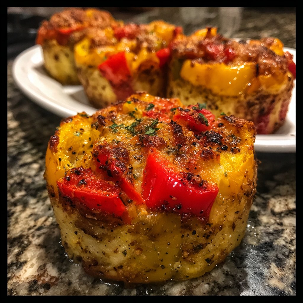 Ofenkartoffeln mit Paprika